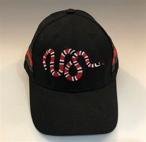 gucci cap schlange schwarz|how to identify gucci caps.